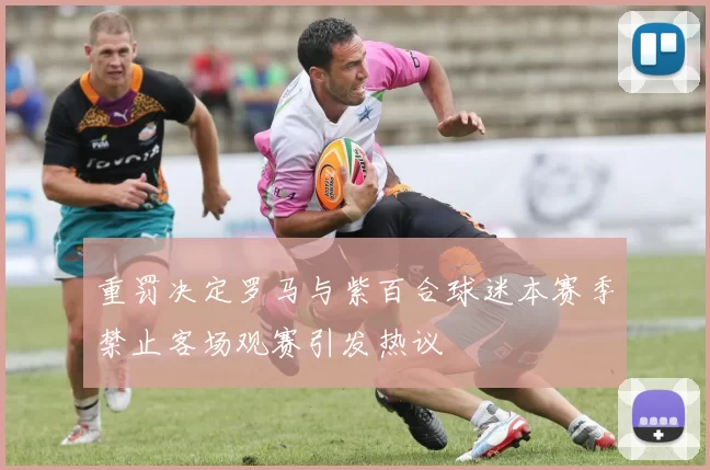 重罚决定罗马与紫百合球迷本赛季禁止客场观赛引发热议